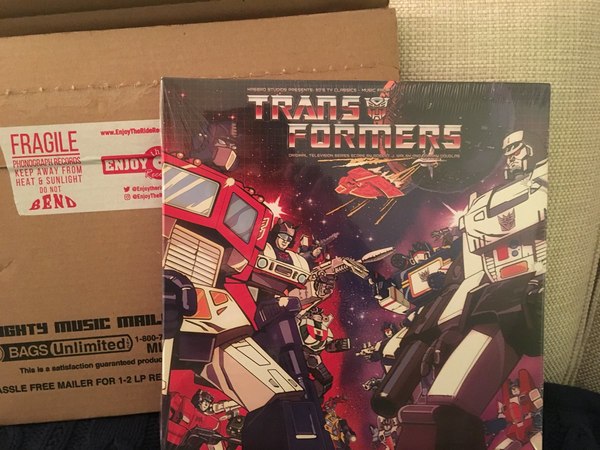 Transformers G1 Soundtrack   Unboxing Video And Photos Of Already Sold Out Vinyl LP  (1 of 11)